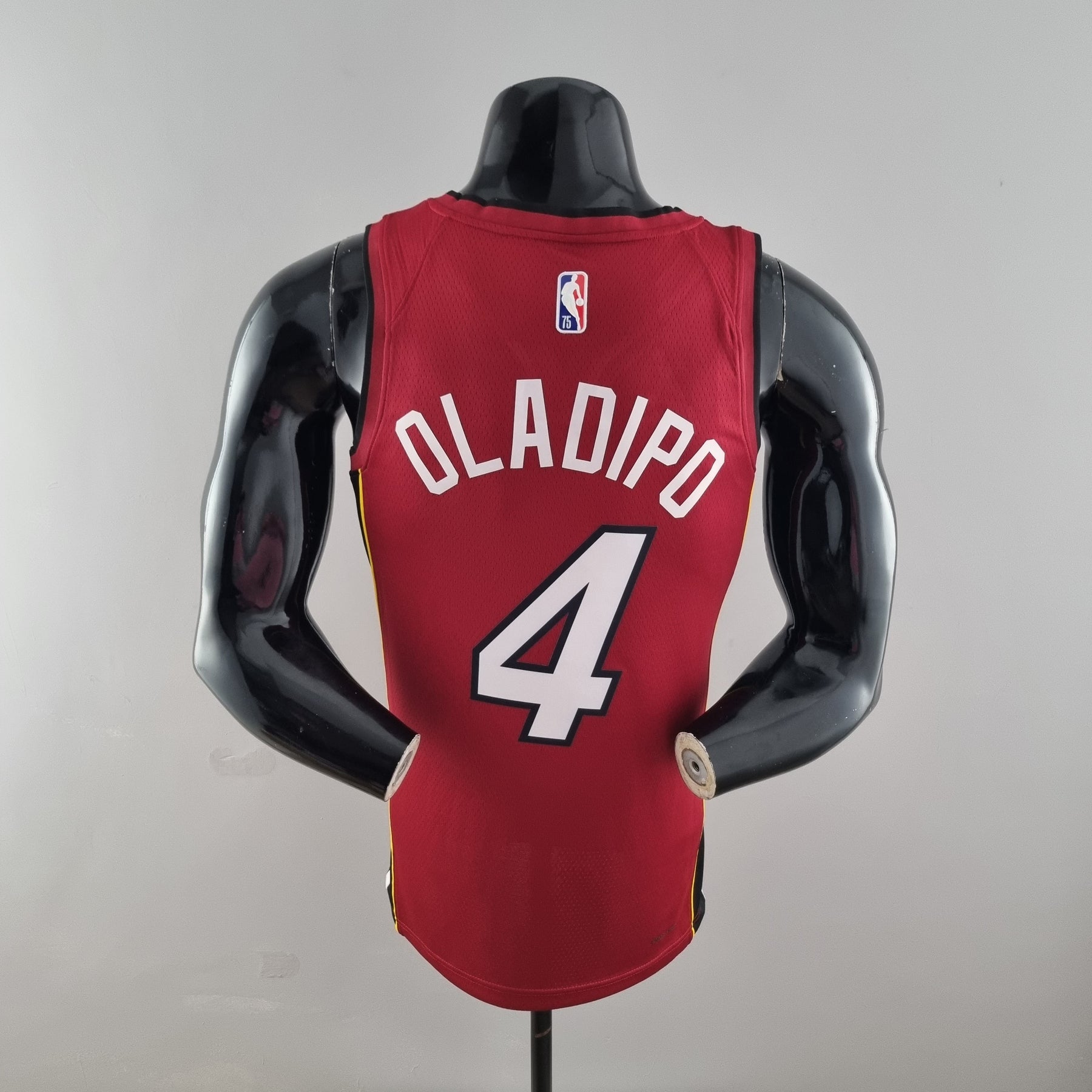 Camisola NBA Miami Heat #4 Oladipo - 75° Aniversário Red