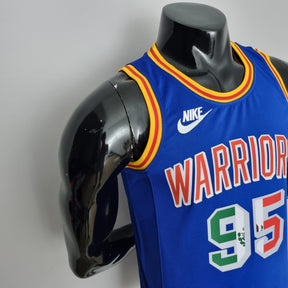 Camisola NBA Golden State Warriors #95 Toscano - Mexico Exclusive Blue