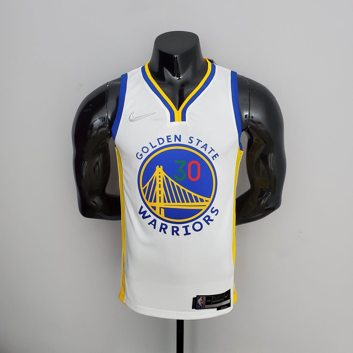 Camisola NBA Golden State Warriors #30 Curry - Mexico White
