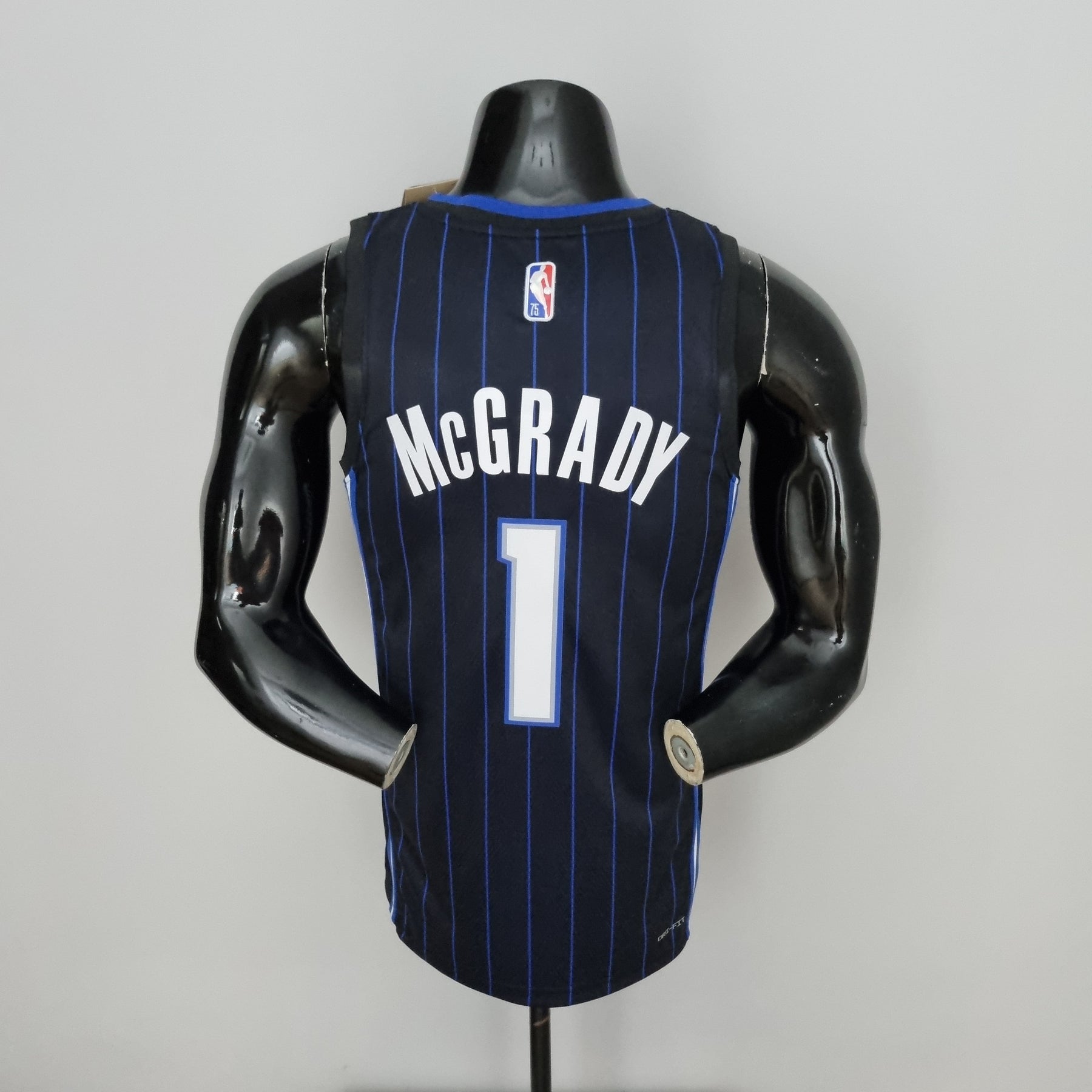 Camisola NBA Orlando Magic #1 McGrady  - 75° Aniversário Black