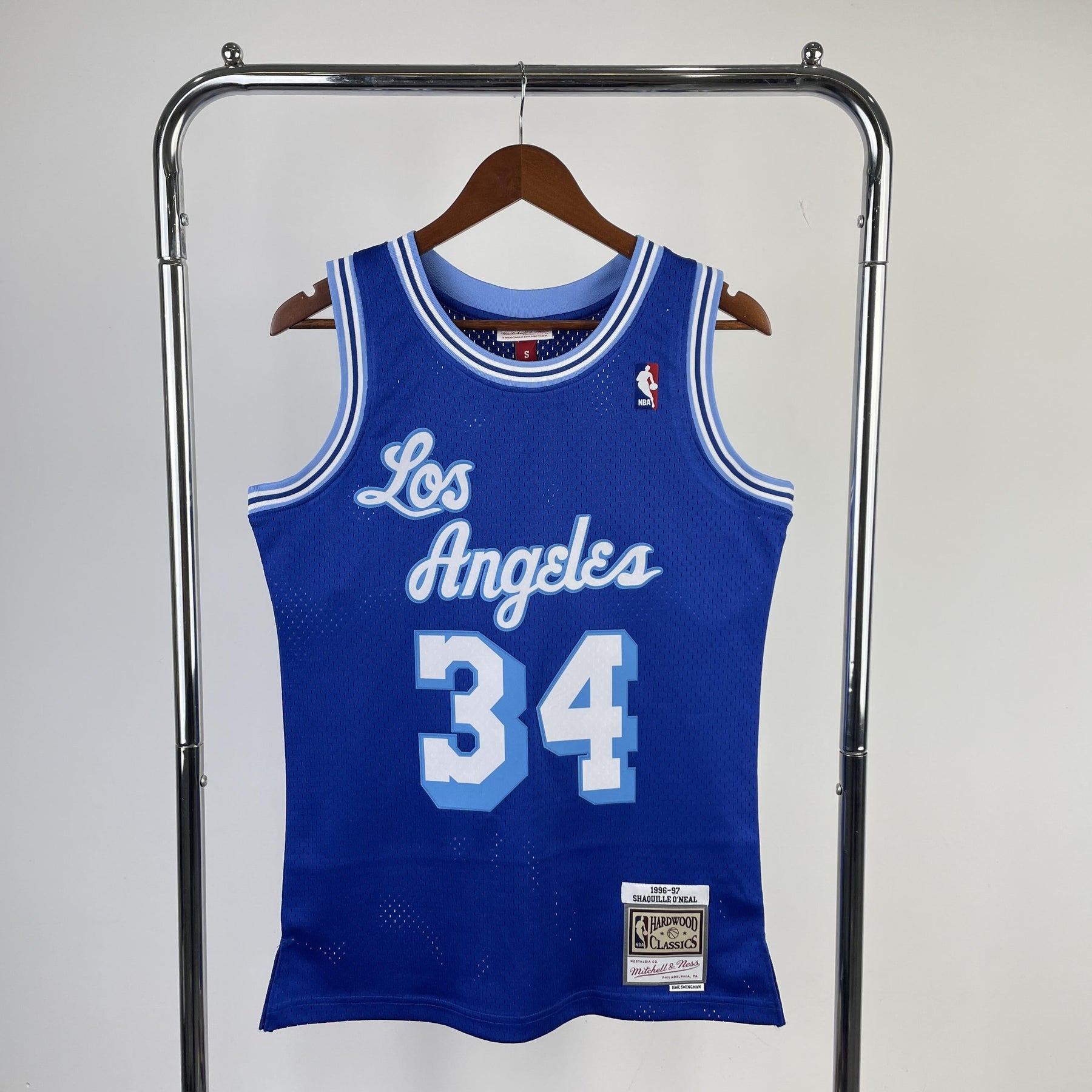 Camisola Mitchell & Ness Los Angeles Lakers 1996-1997 Azul Royal