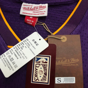 Camisola Mitchell & Ness Lakers Shaquille O'Neal 1999-2000 Roxa