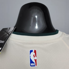 Camisola NBA Milwalkee Bucks #34 Antetokounmpo - Theme White