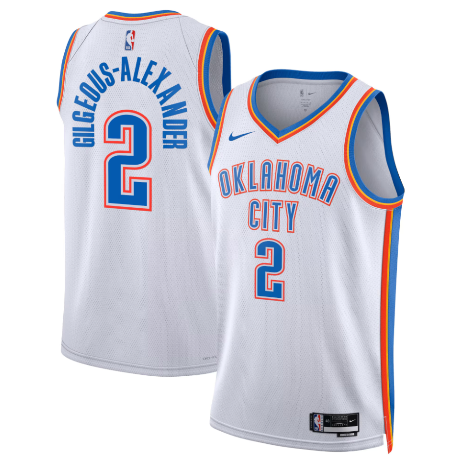 Camisola NBA Oklahoma City Thunder Association Edition