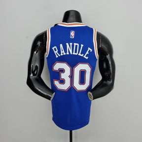 Camisola NBA NY Knicks #30 Randle - 75° Aniversário Limited Blue