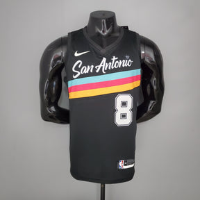 Camisola NBA San Antonio Spurs #8 Mills - City Edition Black