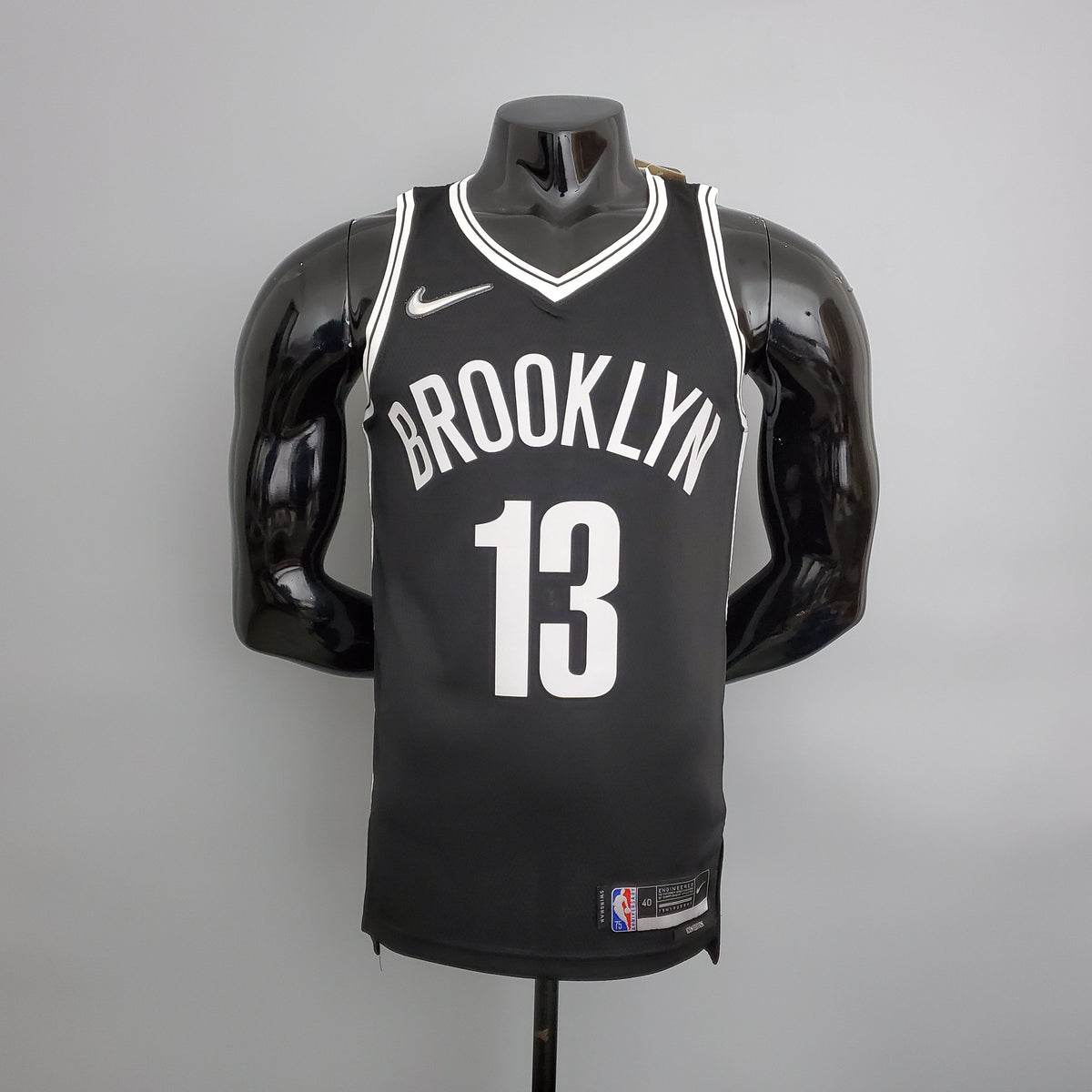 Camisola NBA Brooklyn Nets #13 Harden - 75° Aniversário Black