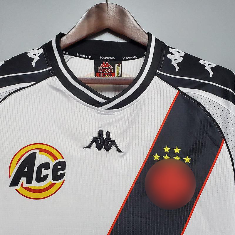 Camisola Vasco Retrô 2000 Branca - Kappa