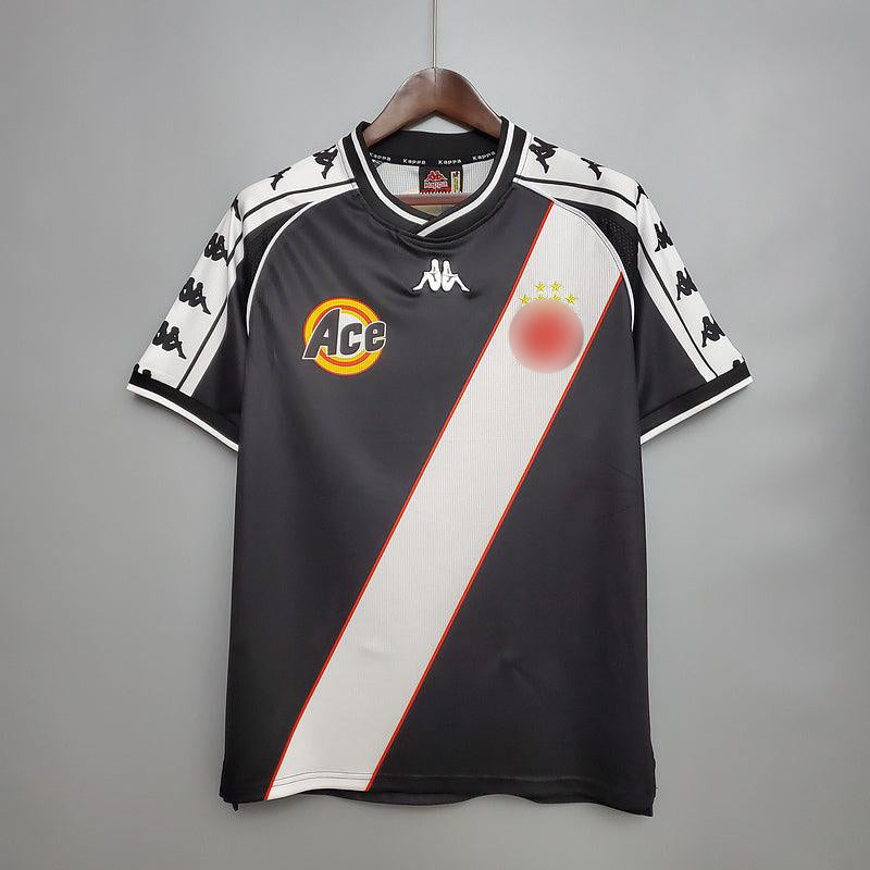 Camisola Vasco Retrô 2000 Preta - Kappa