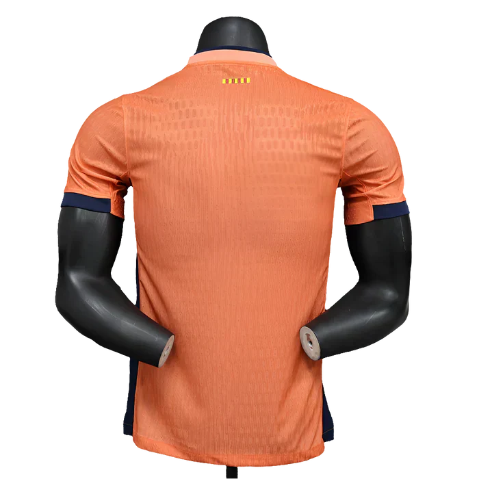 Camisola Barcelona 25/26 Edição Especial - Laranja - Versão Jogador