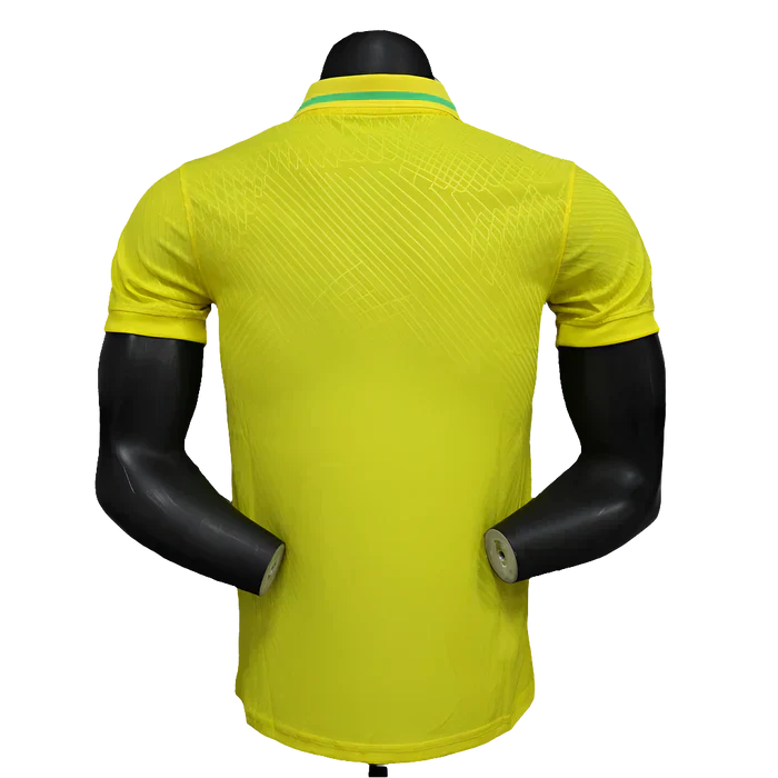 Camisola Brasil Polo Edition 25/26 - Amarela - Versão Jogador