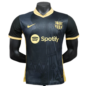 Camisola Barcelona 25/26 Especial - Preto - Versão Jogador