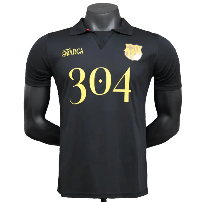 Camisola Barcelona 25/26 Preto - Edição Especial - Versão Jogador