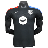 Camisola Barcelona Edição Especial 25/26 - Preta - Versão Jogador