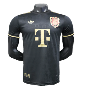 Camisola Bayern de Munique 25/26 Edição 125º Aniversário - Preto - Versão Jogador