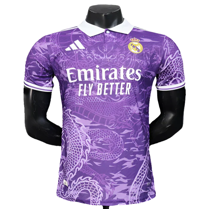 Camisola Real Madrid 25/26 Edição Especial - Roxo - Versão Jogador