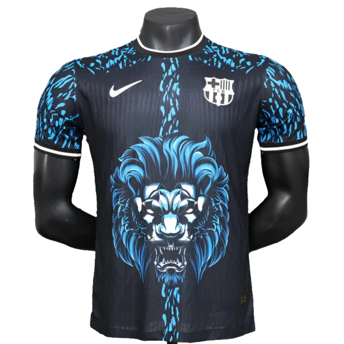 Camisola Barcelona Lion Edition 25/26 - Azul - Versão Jogador