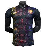 Camisola Barcelona 25/26 Edição Especial - Preto, Amarelo e Vermelho - Versão Jogador