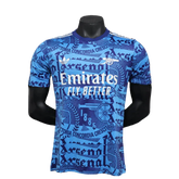 Camisola pré-jogo do Arsenal 25/26 - Azul - Versão Jogador