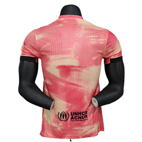 Camisola Barcelona 25/26 Edição Especial - Rosa - Versão Jogador