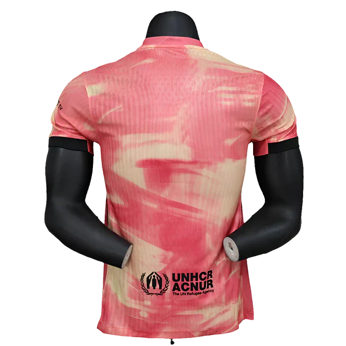 Camisola Barcelona 25/26 Edição Especial - Rosa - Versão Jogador