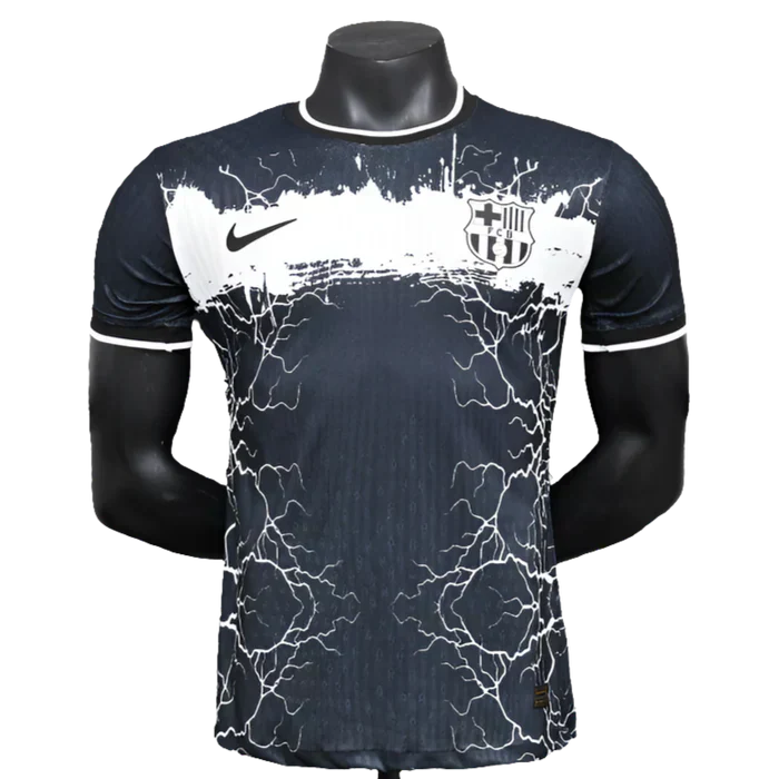 Camisola especial do Barcelona 25/26 - Edição preta - Versão jogador