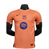 Camisola Barcelona 25/26 Edição Especial - Laranja - Versão Jogador
