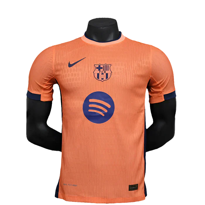 Camisola Barcelona 25/26 Edição Especial - Laranja - Versão Jogador