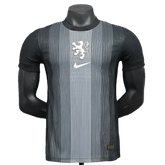 Camisola Países Baixos 25/26 Goleiro - Preto - Versão Jogador