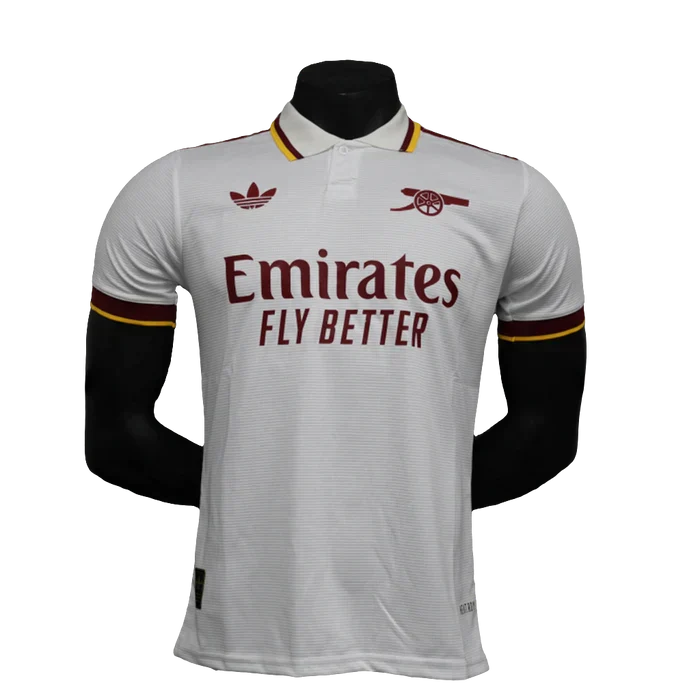 Camisa Arsenal Edição Especial 25/26 - Branca - Versão Jogador