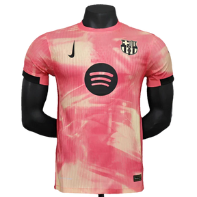 Camisola Barcelona 25/26 Edição Especial - Rosa - Versão Jogador