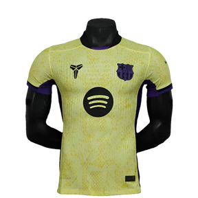Camisola Barcelona Edição Especial 25/26 - Amarela - Versão Jogador