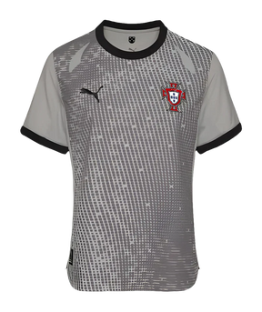 Camisola de Goleiro Portugal 25/26 - Cinza - Versão Torcedor