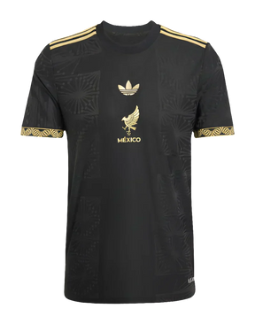 Camisola México 25/26 Gold Cup Edition - Preta - Versão Torcedor