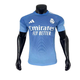 Camisola de goleiro do Real Madrid 25/26 - Azul - Versão Jogador
