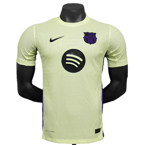 Camisola Barcelona Edição Especial 25/26 - Amarelo Claro - Versão Jogador