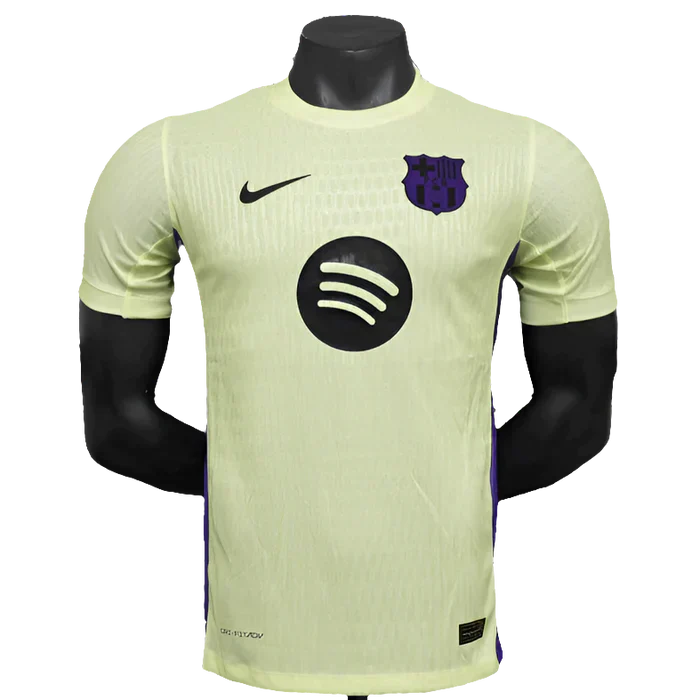 Camisola Barcelona Edição Especial 25/26 - Amarelo Claro - Versão Jogador