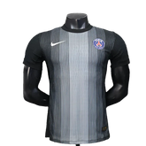 Camisola de goleiro do Paris Saint-Germain (PSG) 25/26 - Preta - Versão Jogador