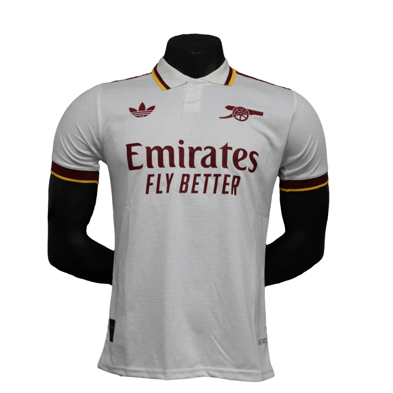 Camisola Arsenal 25/26 Edição Especial - Branco - Versão Jogador