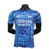 Camisola Arsenal 25/26 Pré-Jogo - Azul - Versão Jogador