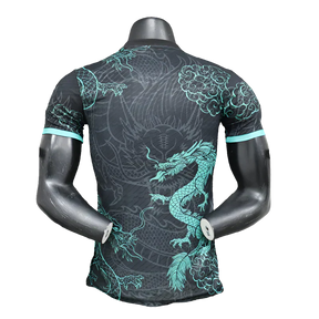 Camisola Real Madrid 25/26 Edição Especial - Preto e Azul Claro - Versão Jogador