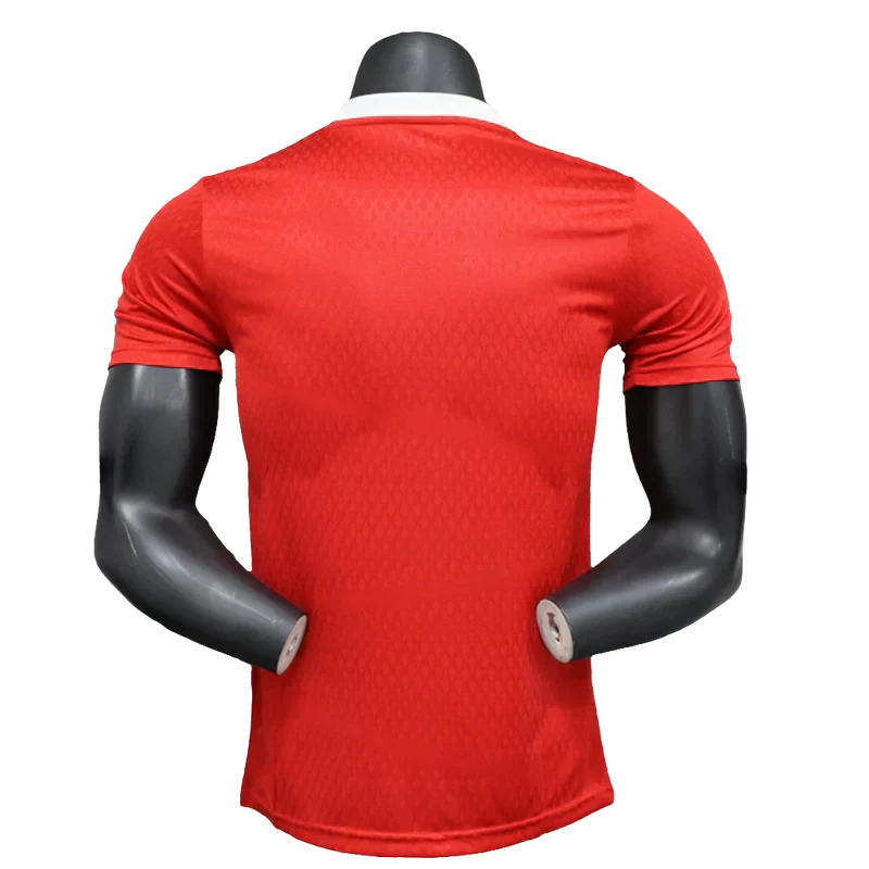 Camisola Arsenal 25/26 Pré-Jogo - Vermelho - Versão Jogador