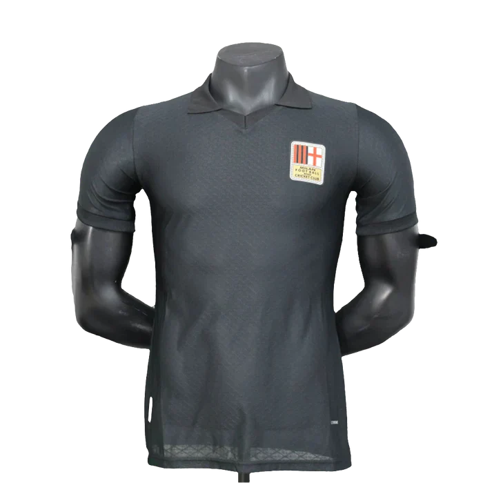Camisola AC Milan 25/26 Edição 125º Aniversário - Preta - Versão Jogador