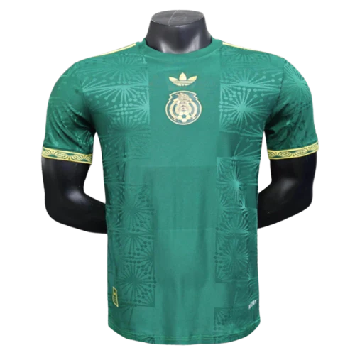 Camisola México 25/26 Gold Cup Edition - Verde - Versão Jogador