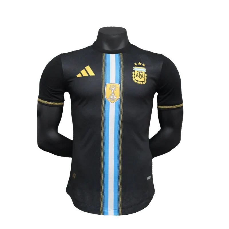 Camisola Argentina 25/26 Especial - Edição Preta - Versão Jogador