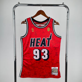 Camisola Miami Heat Mitchell & Ness BAPE Edition 1993