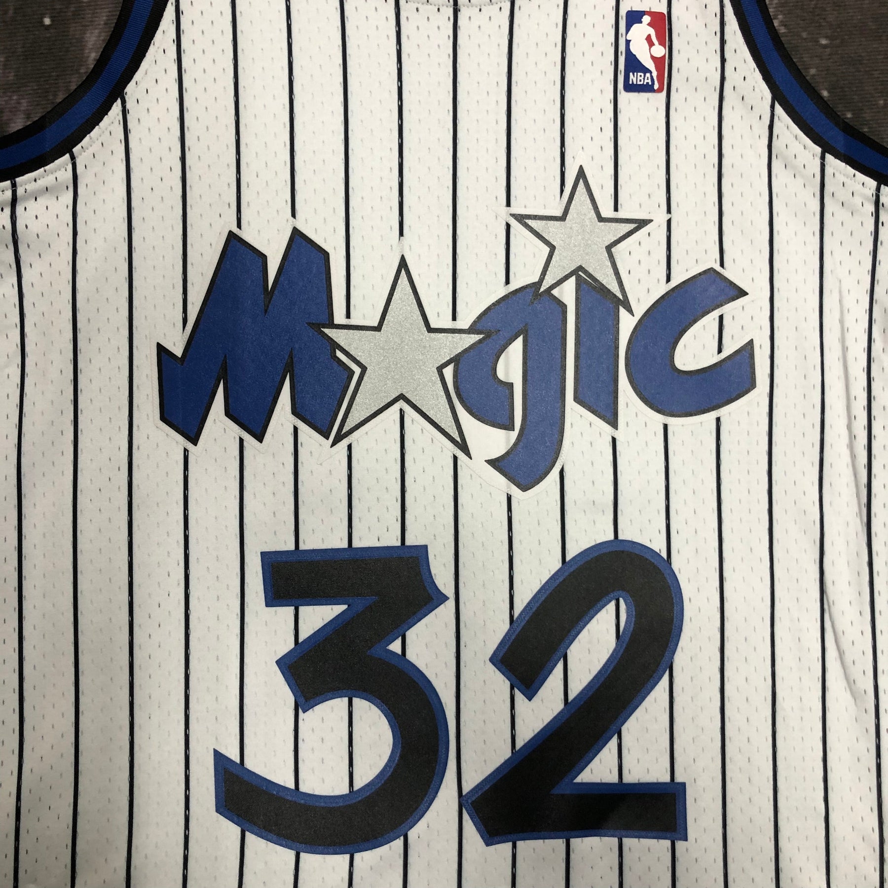 Camisola Mitchell & Ness Orlando Magic Shaquille O'Neal 1994-1995 Branca