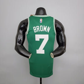 Camisola NBA Boston Celtics #7 Brown - 75° Aniversário Verde