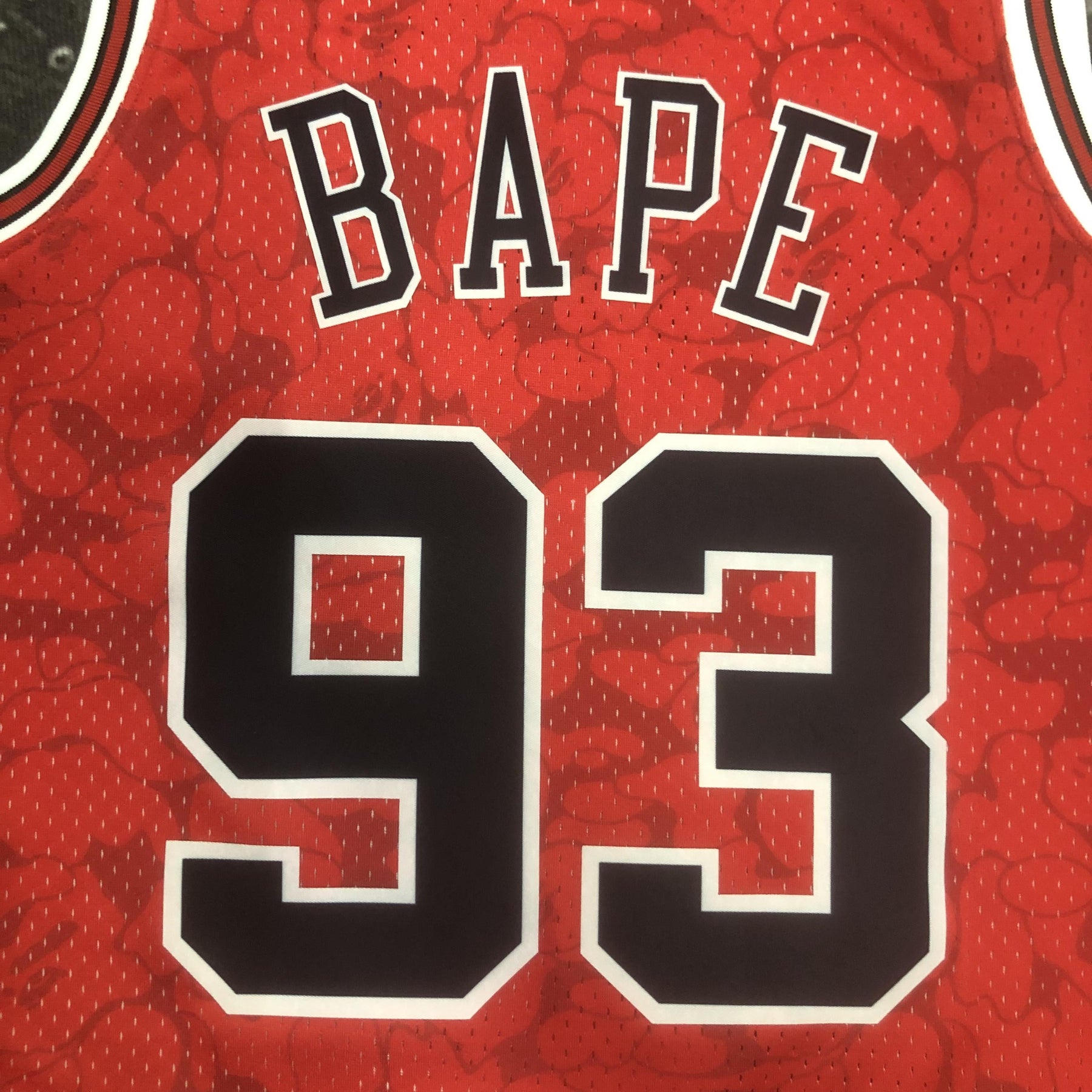 Camisola Mitchell & Ness x BAPE - Chicago Bulls