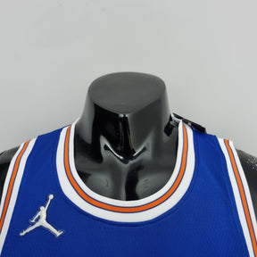 Camisola NBA NY Knicks #9 Barret - 75° Aniversário Limited Blue